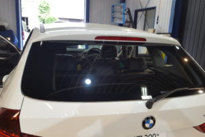 BMW X1　断熱フィルム施工