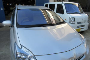 トヨタ プリウス30　フロントガラス交換COATTECT
