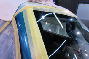 BMW ミニ　フロントガラス研磨