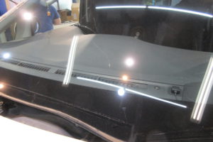 トヨタ アルファード20　コートテクト熱反射フロントガラス交換