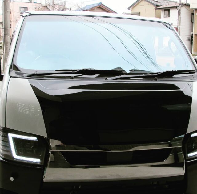 東京 埼玉 川口のフロントガラス磨き 夜間作業も承ります Bao